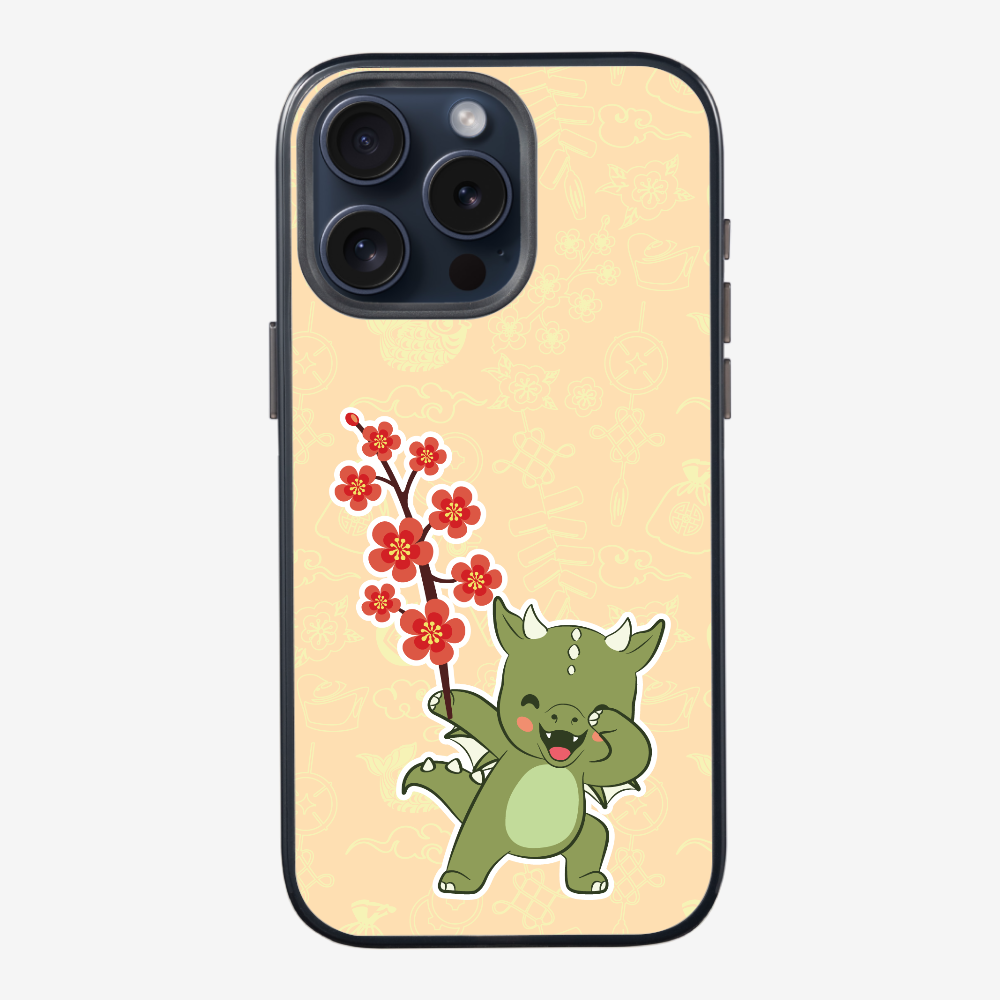 Anthony Peach Blossom Dragon Phone Case