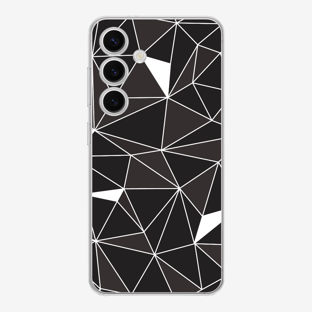 Black & White Polygon Phone Case