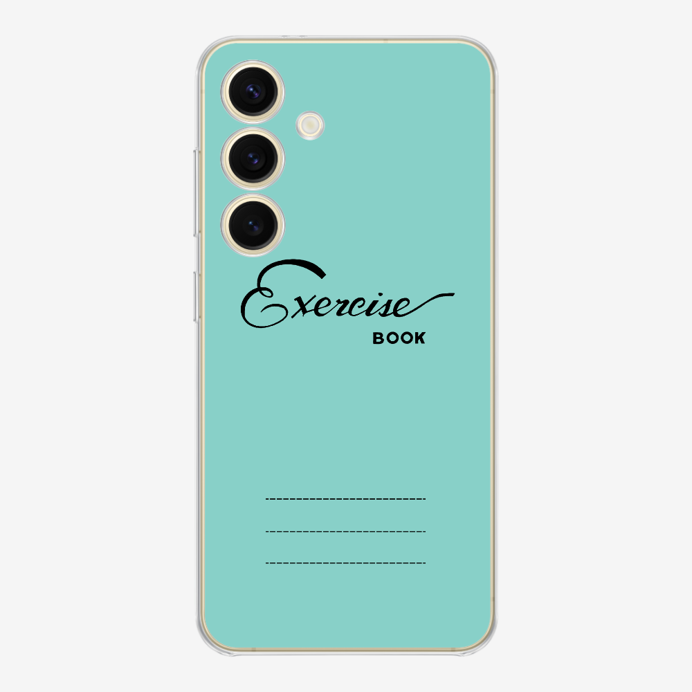 Green Exercise Book Phone Case