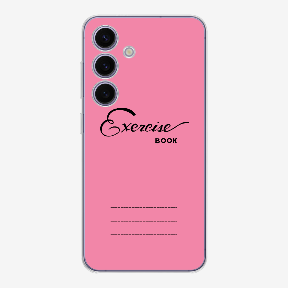 Pink Exercise Book Phone Case