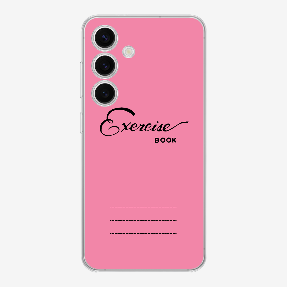 Pink Exercise Book Phone Case