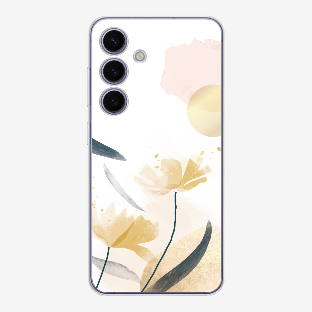 Golden Spring Floral Phone Case