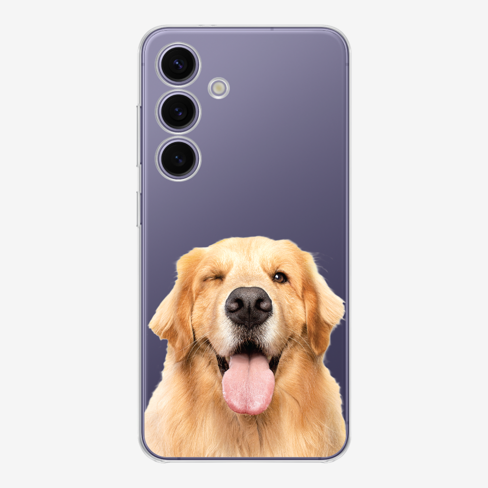 Golden Retriever (Transparent) Phone Case