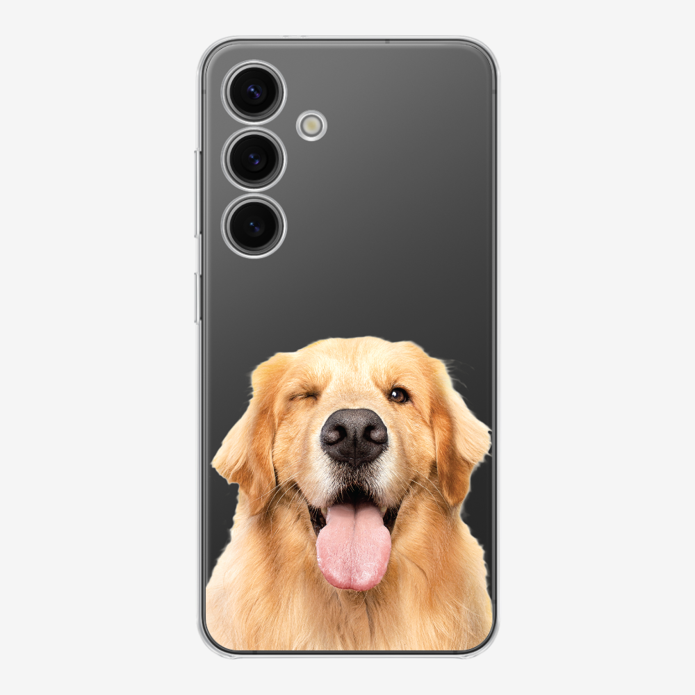 Golden Retriever (Transparent) Phone Case