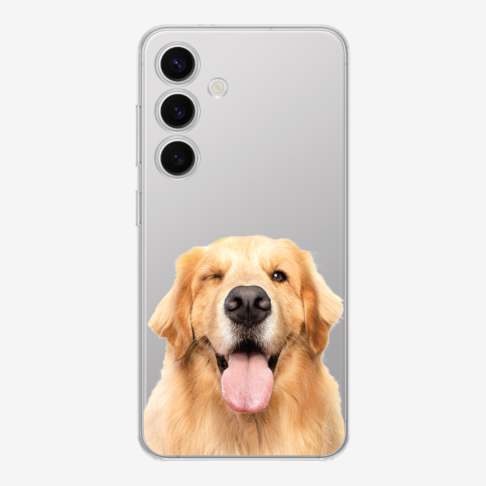 Golden Retriever (Transparent) Phone Case