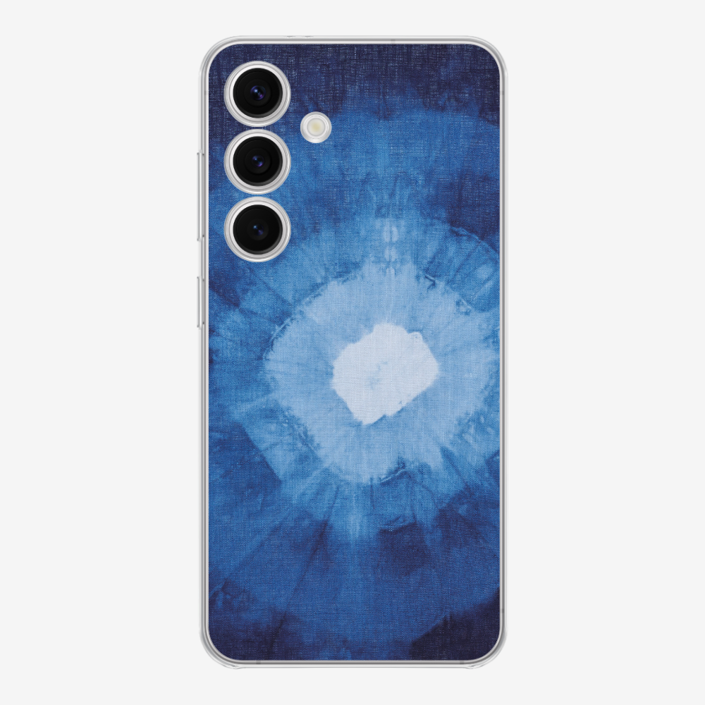 Blue Splash Ink Phone Case