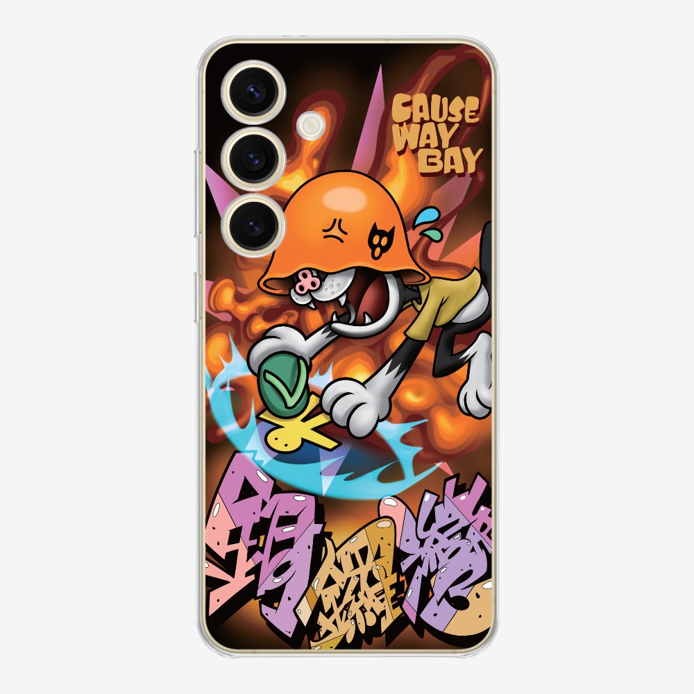 Villain Hitting at Causeway Bay Phone Case