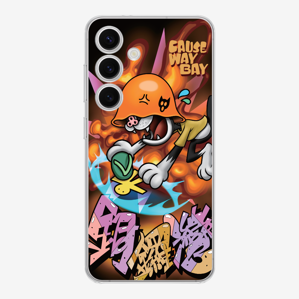 Villain Hitting at Causeway Bay Phone Case