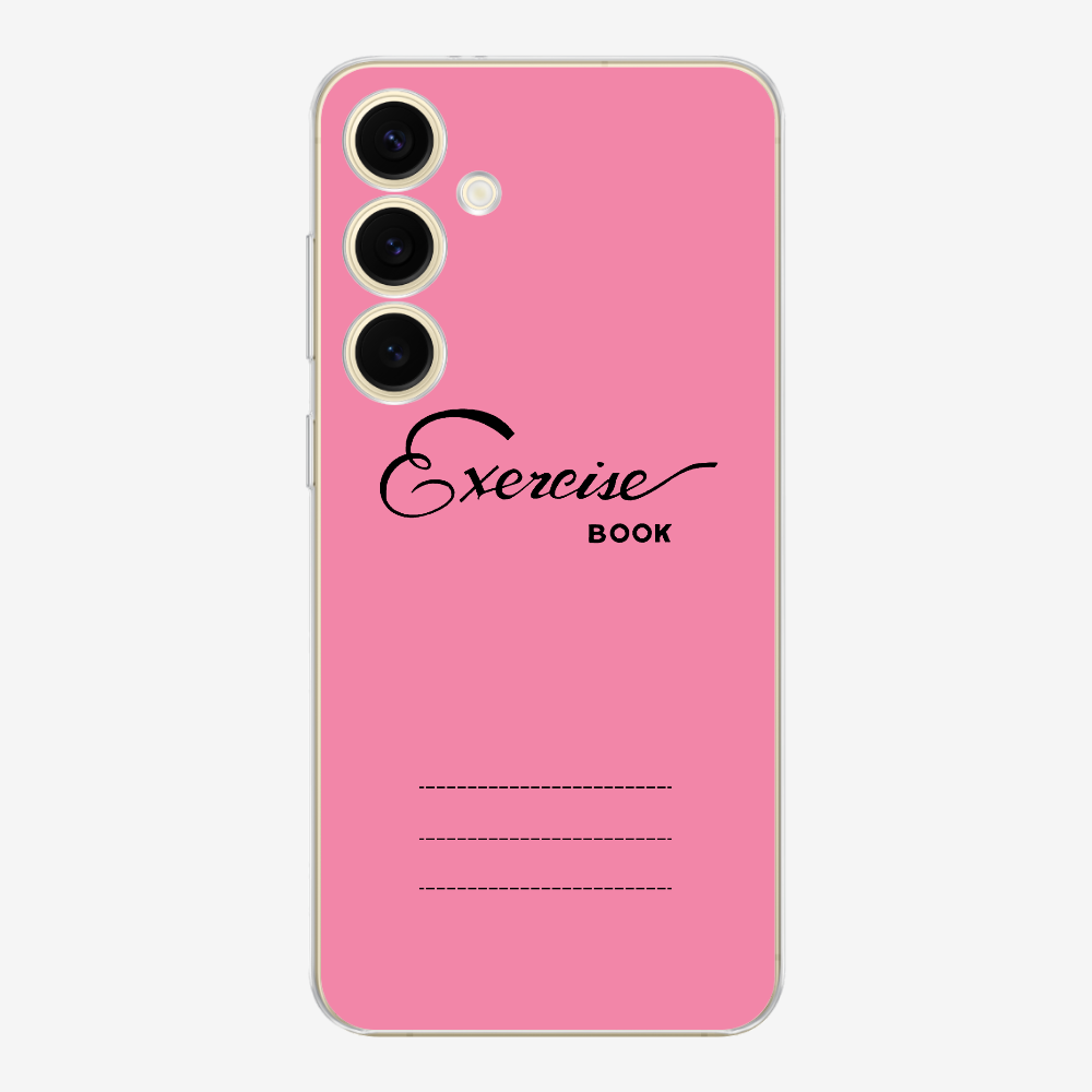 Pink Exercise Book Phone Case