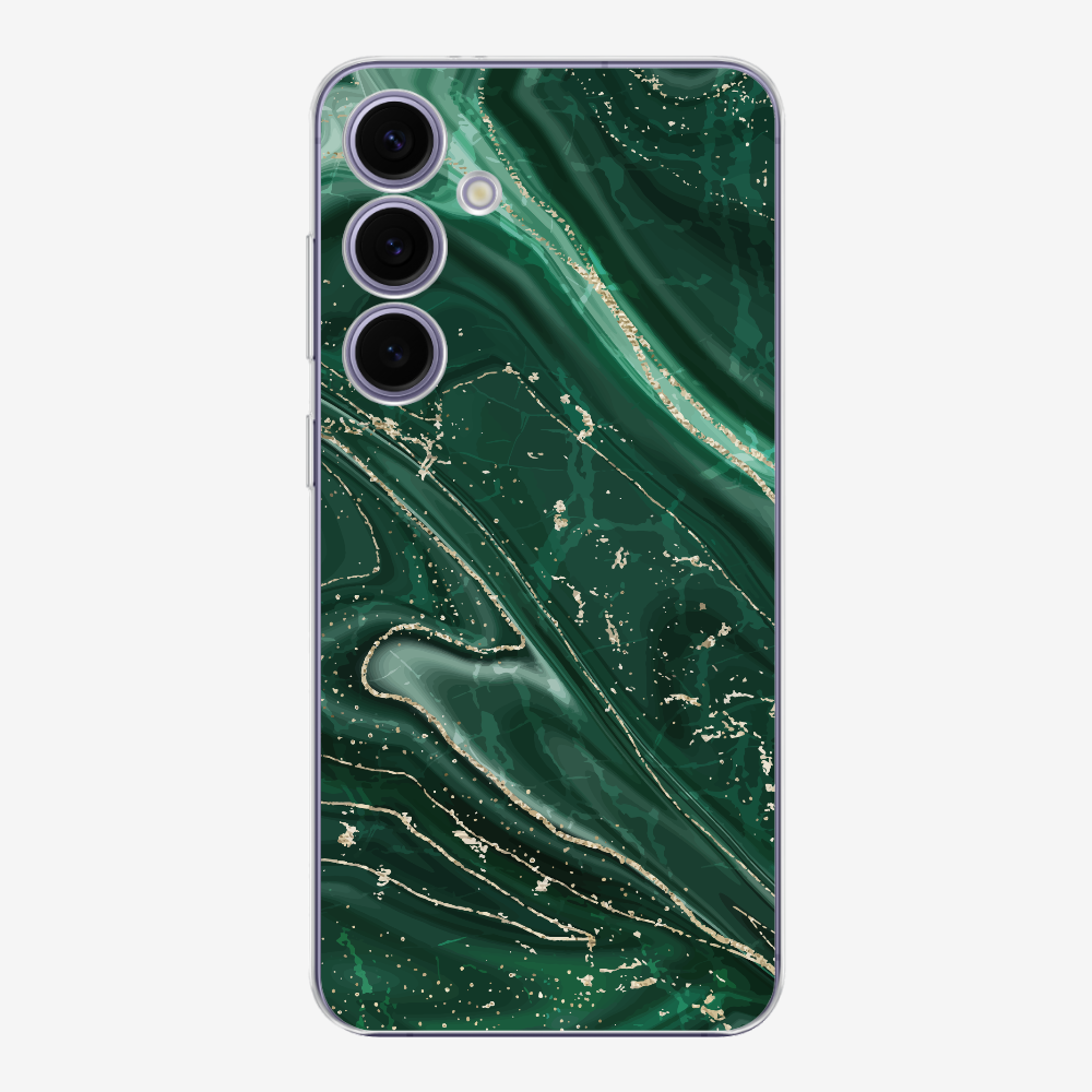 Dark Green Marble Phone Case