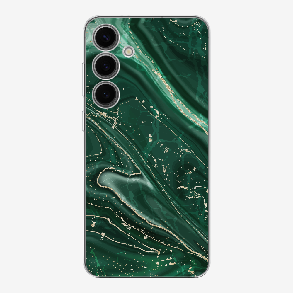 Dark Green Marble Phone Case