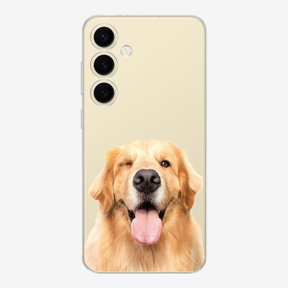 Golden Retriever (Transparent) Phone Case