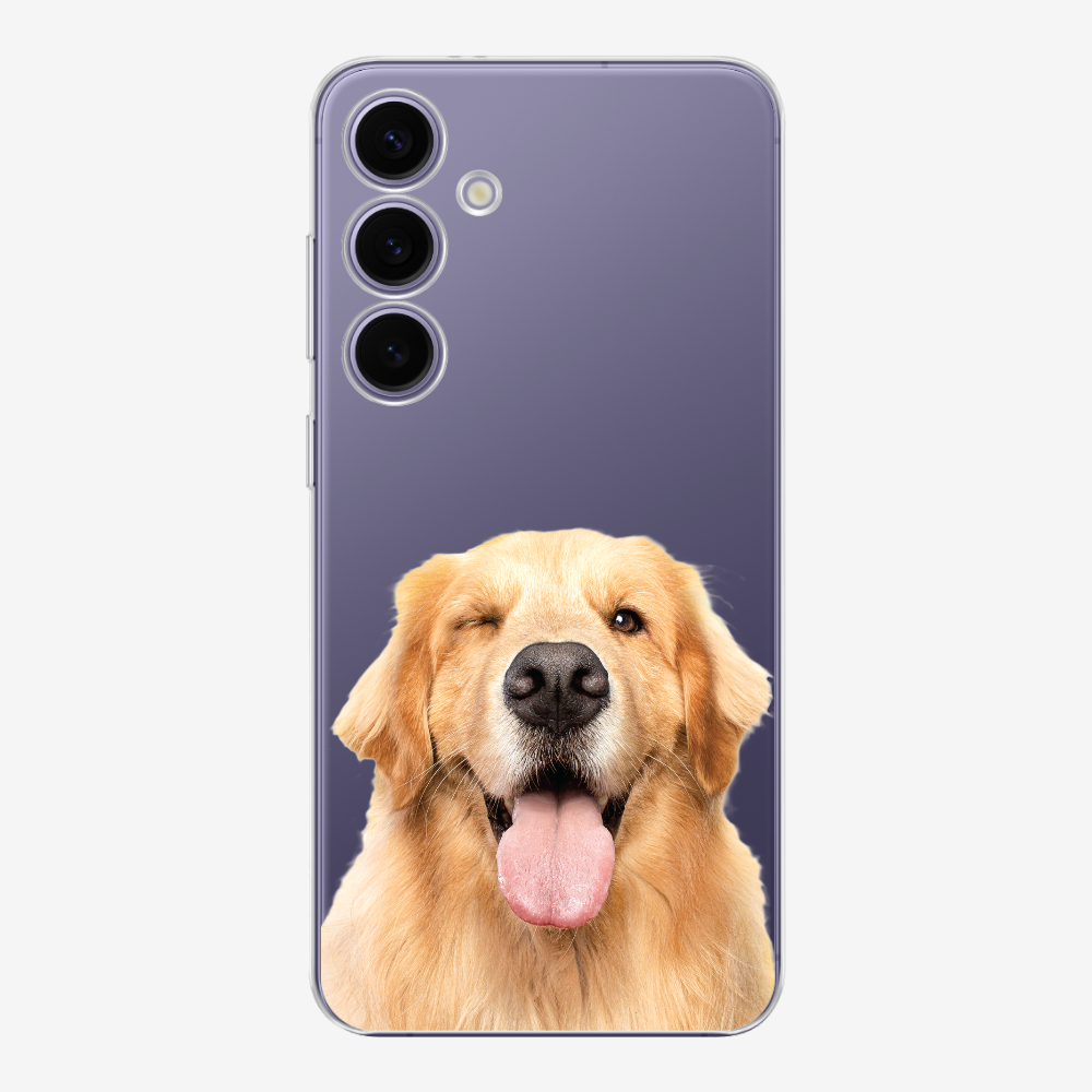 Golden Retriever (Transparent) Phone Case