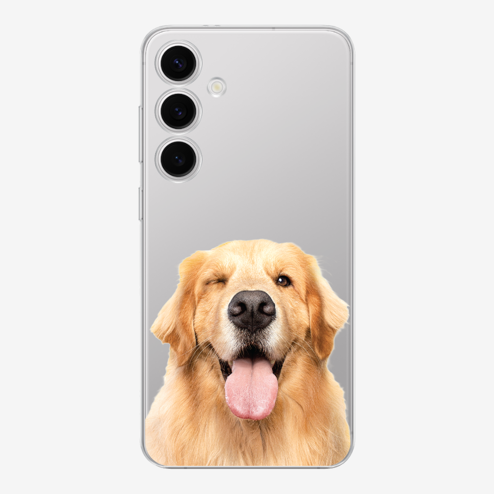 Golden Retriever (Transparent) Phone Case