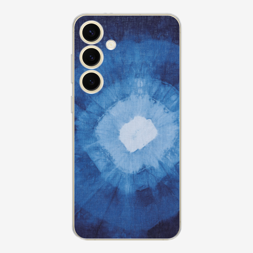 Blue Splash Ink Phone Case