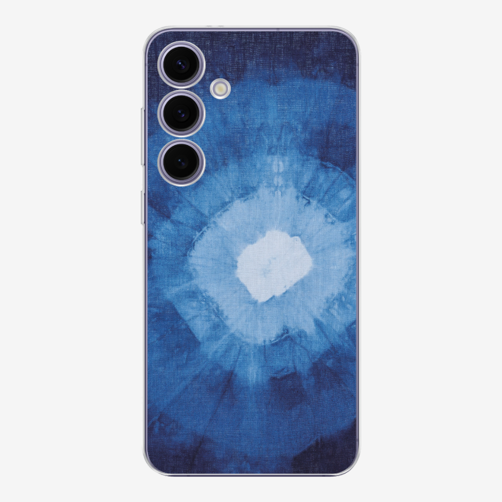 Blue Splash Ink Phone Case