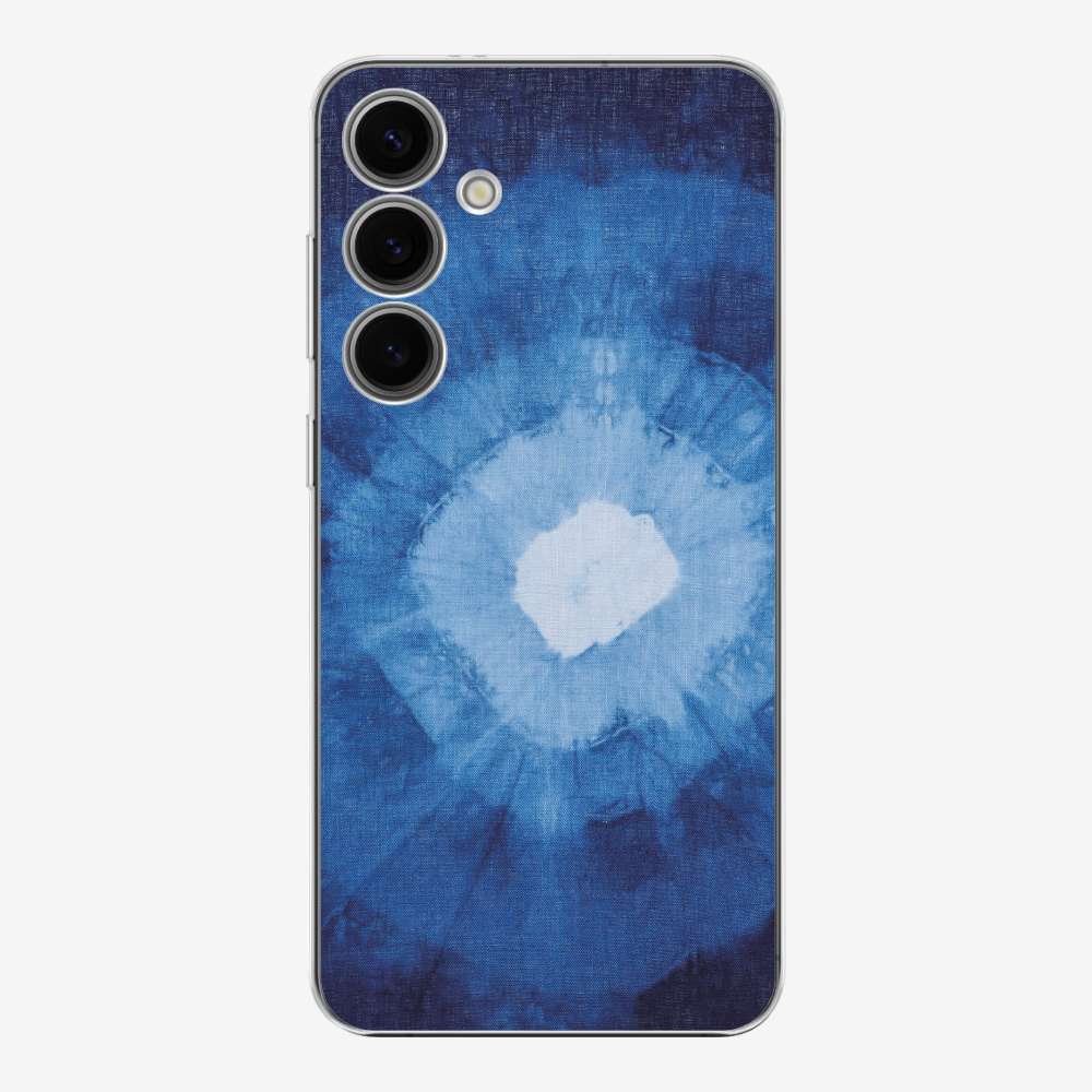 Blue Splash Ink Phone Case