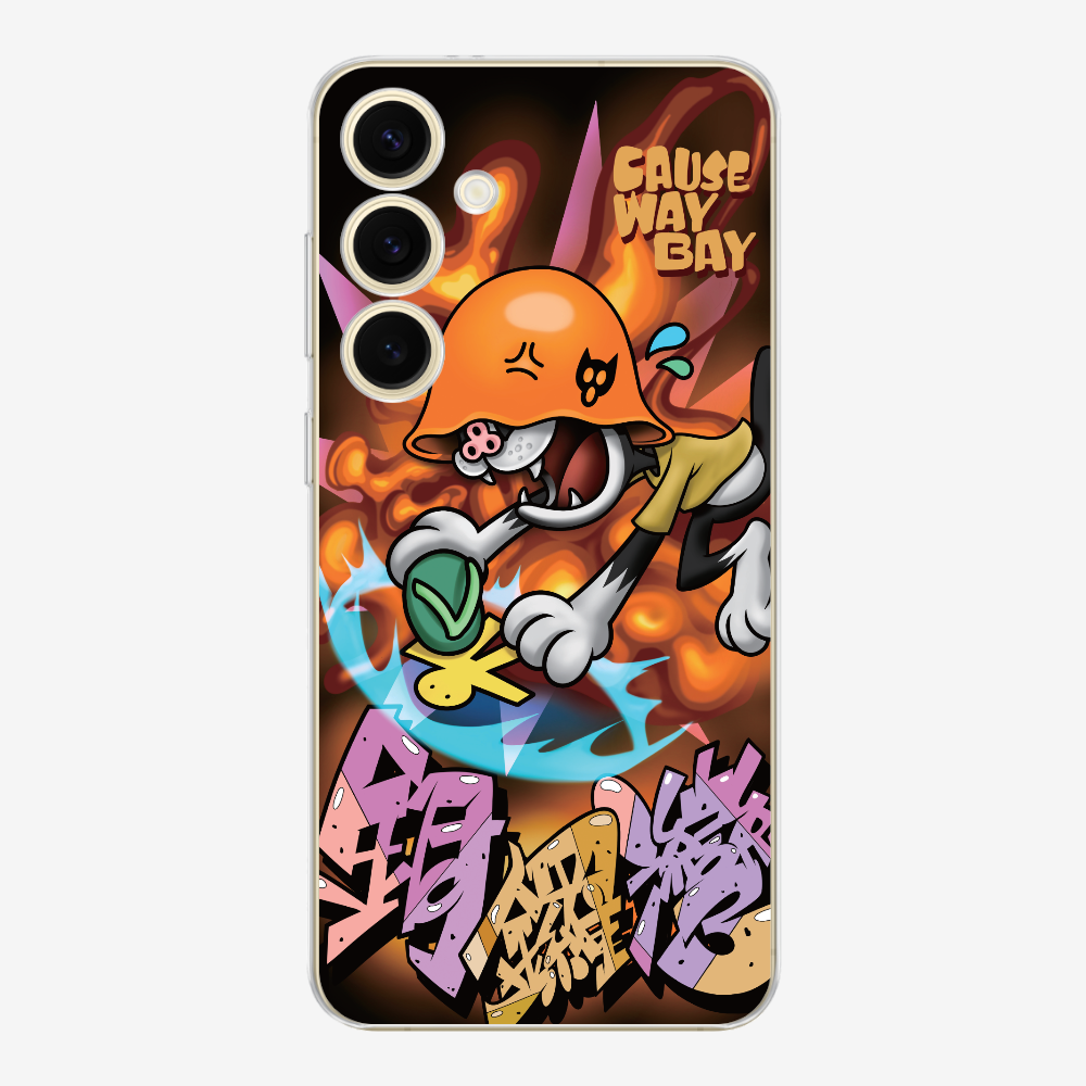 Villain Hitting at Causeway Bay Phone Case