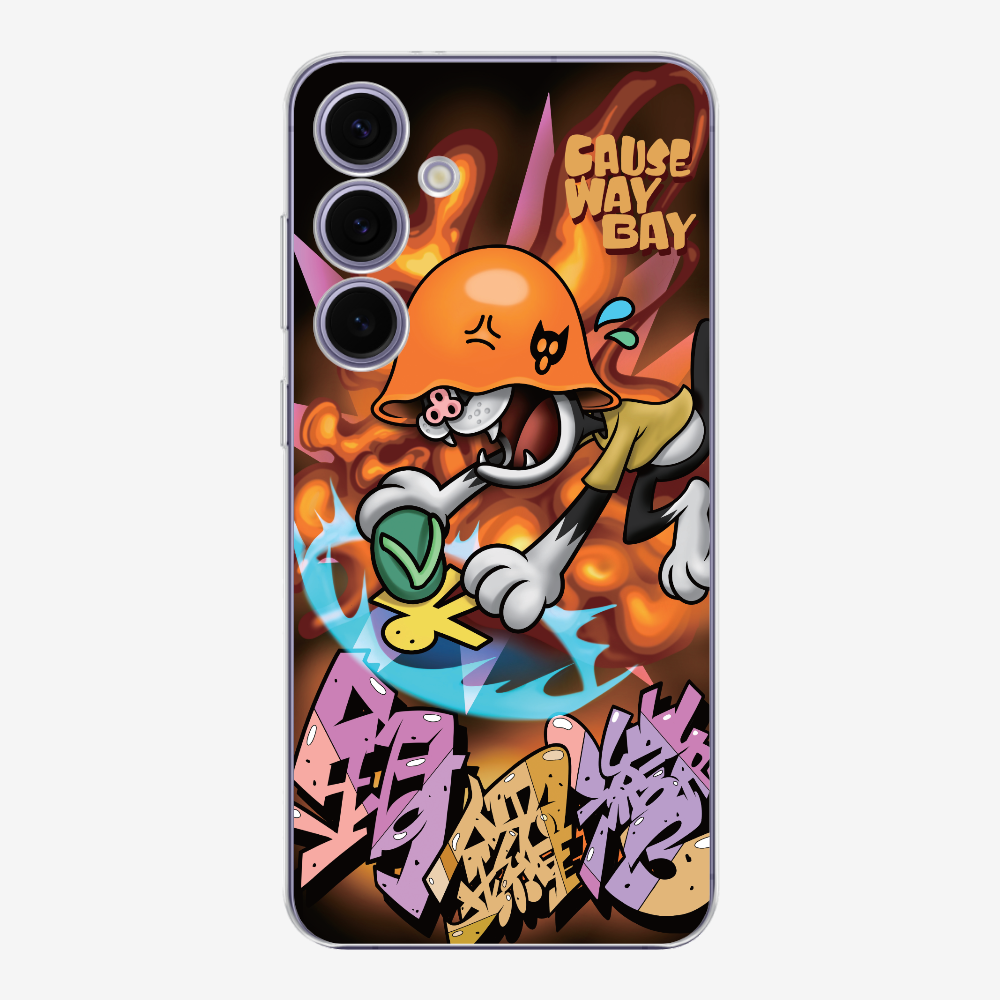 Villain Hitting at Causeway Bay Phone Case