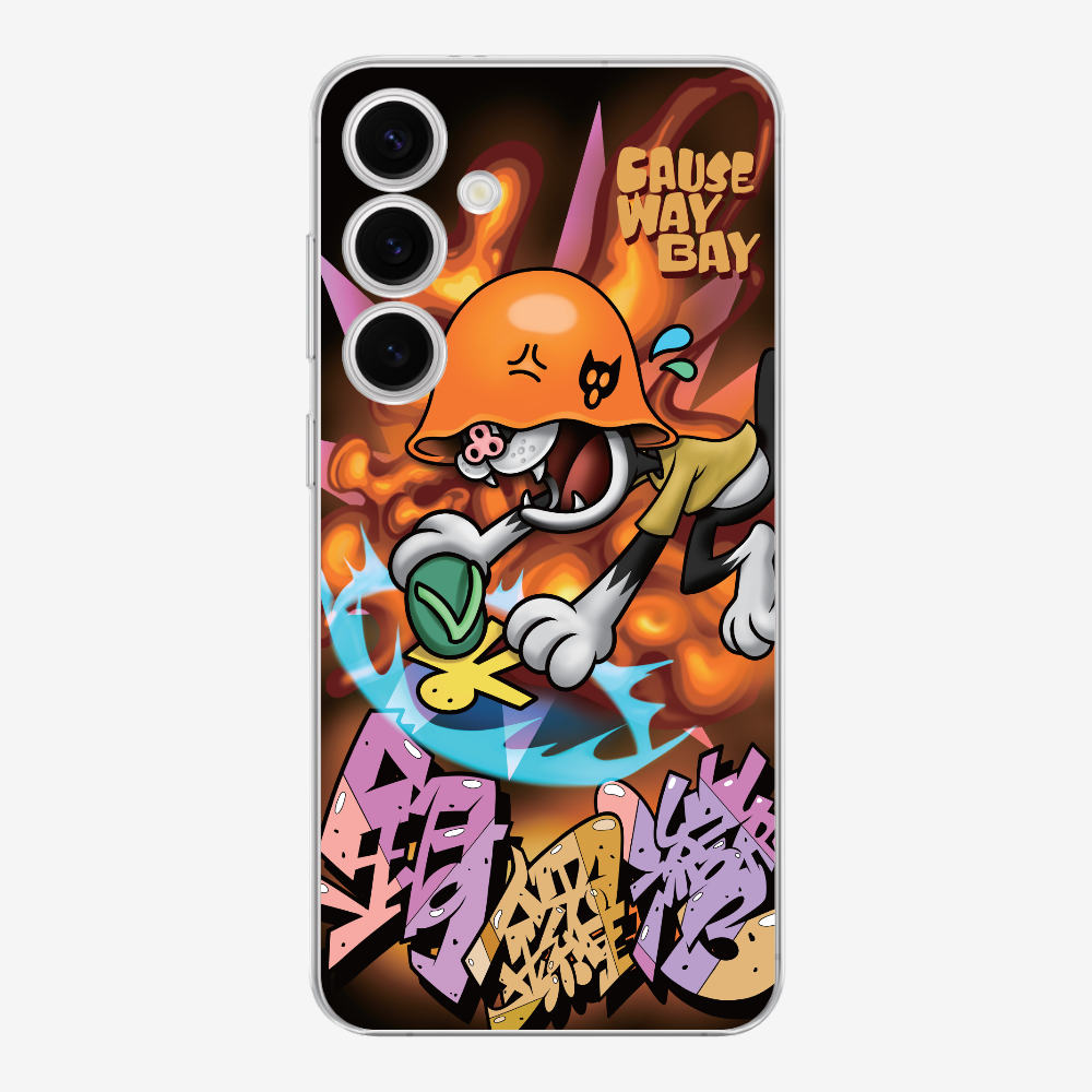 Villain Hitting at Causeway Bay Phone Case