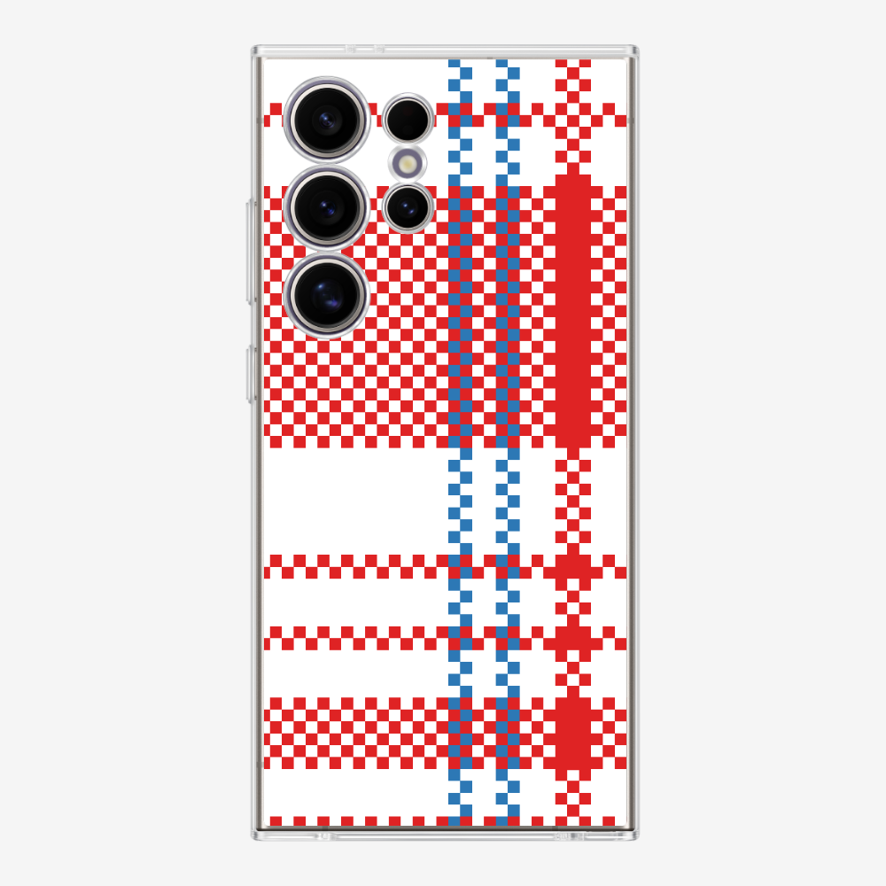 Red-white-blue (Red Tone) Phone Case