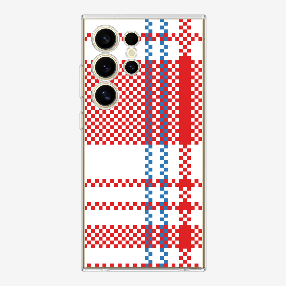 Red-white-blue (Red Tone) Phone Case