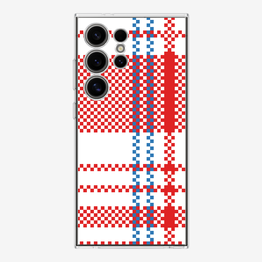 Red-white-blue (Red Tone) Phone Case