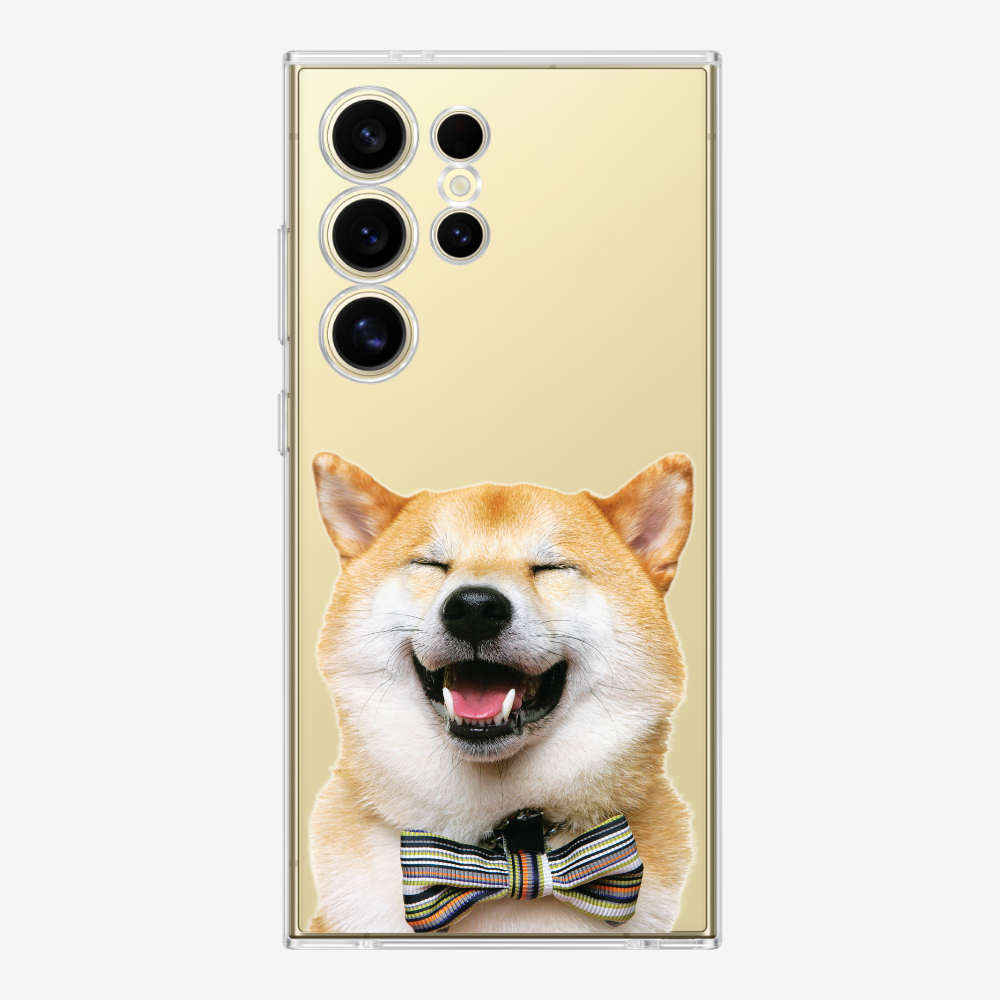 Shiba Inu (Transparent) Phone Case