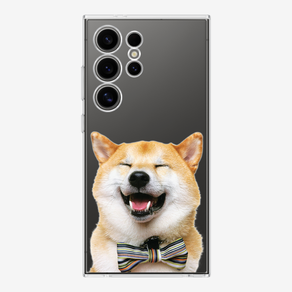 Shiba Inu (Transparent) Phone Case