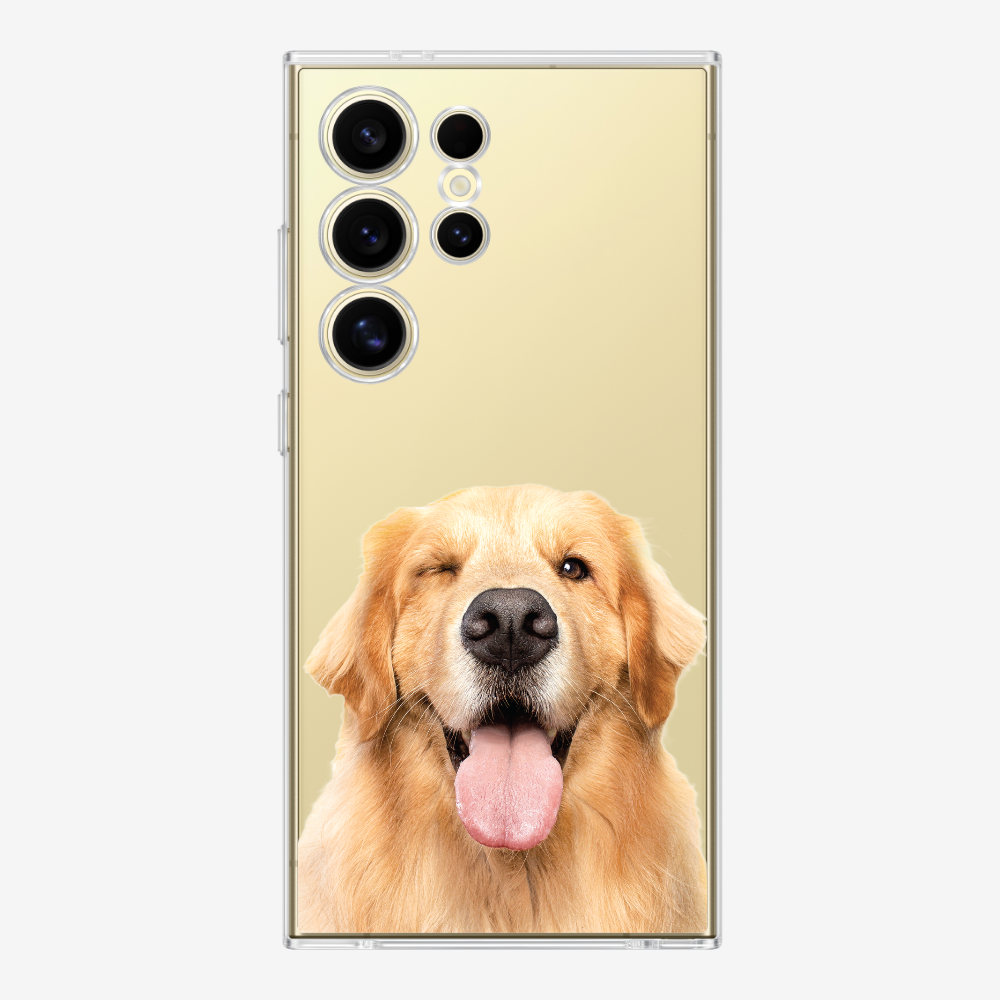 Golden Retriever (Transparent) Phone Case