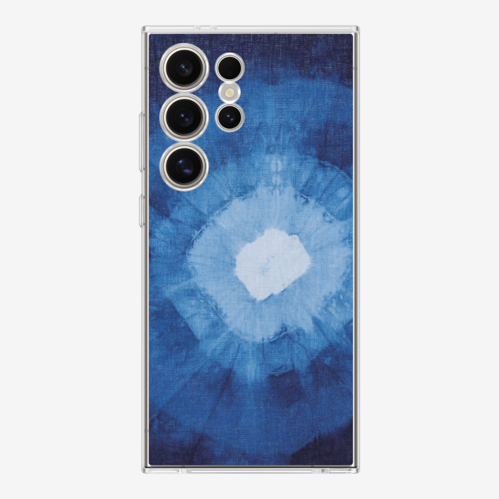 Blue Splash Ink Phone Case