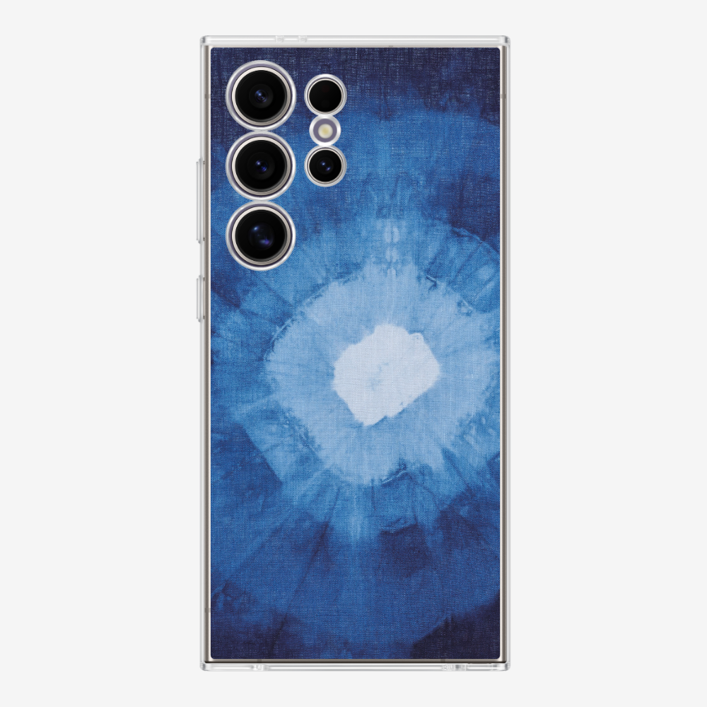 Blue Splash Ink Phone Case