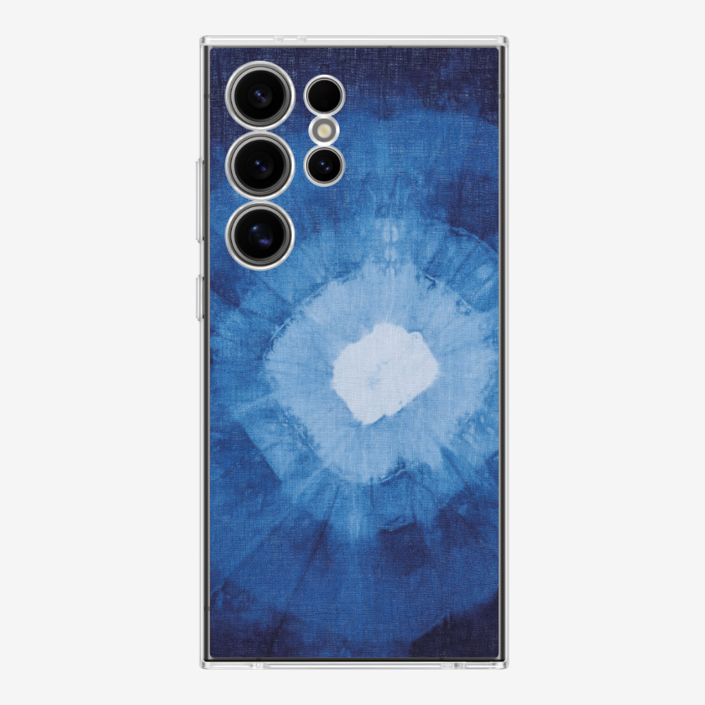 Blue Splash Ink Phone Case