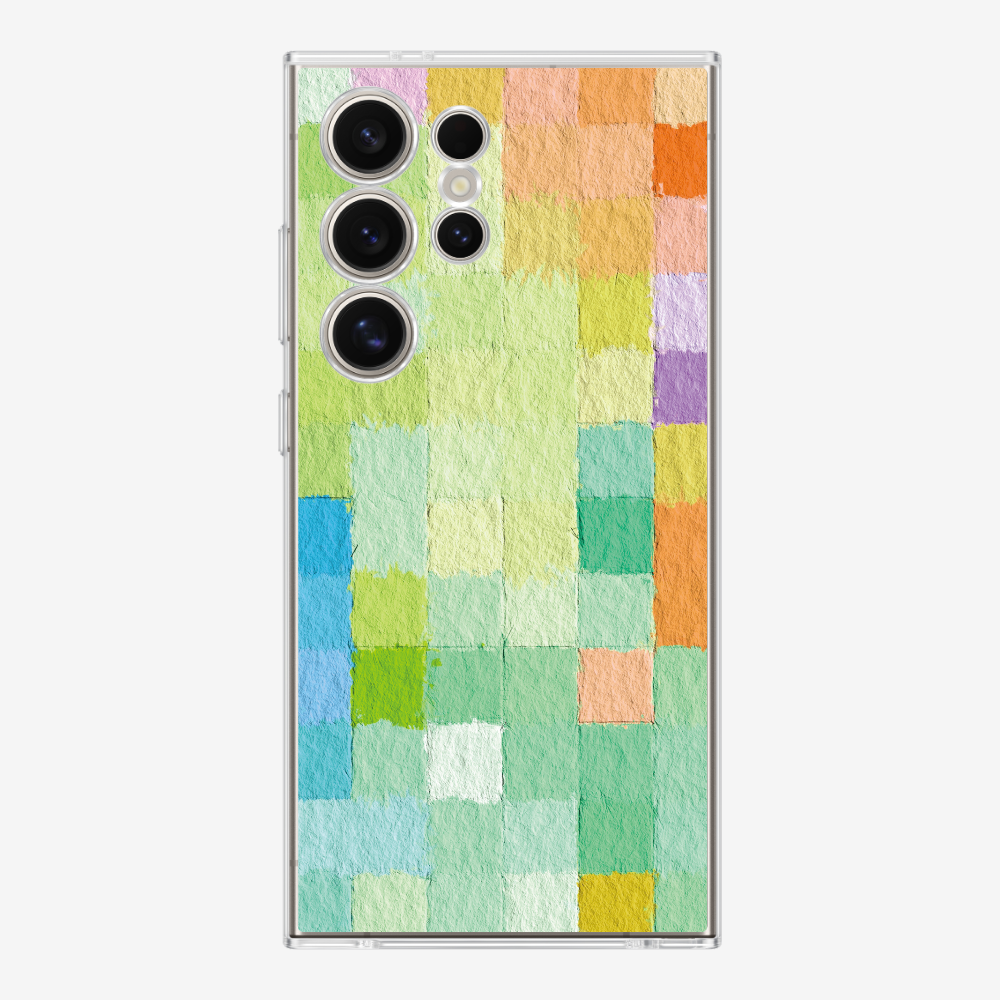 Warm Tone Mosaic Phone Case