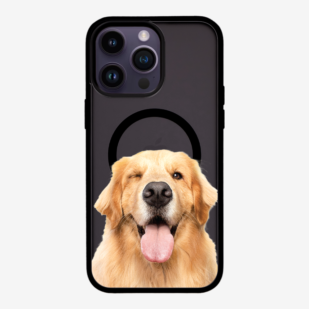 Golden Retriever (Transparent) Phone Case