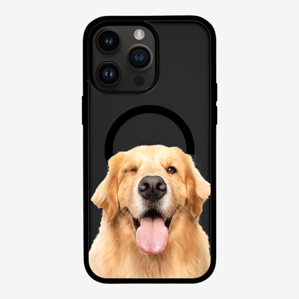 Golden Retriever (Transparent) Phone Case