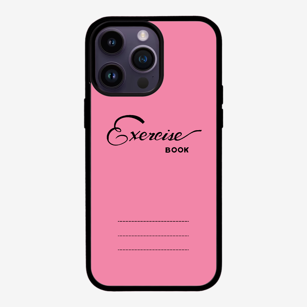 Pink Exercise Book Phone Case