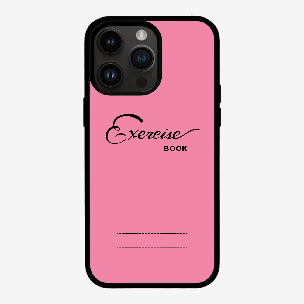 Pink Exercise Book Phone Case