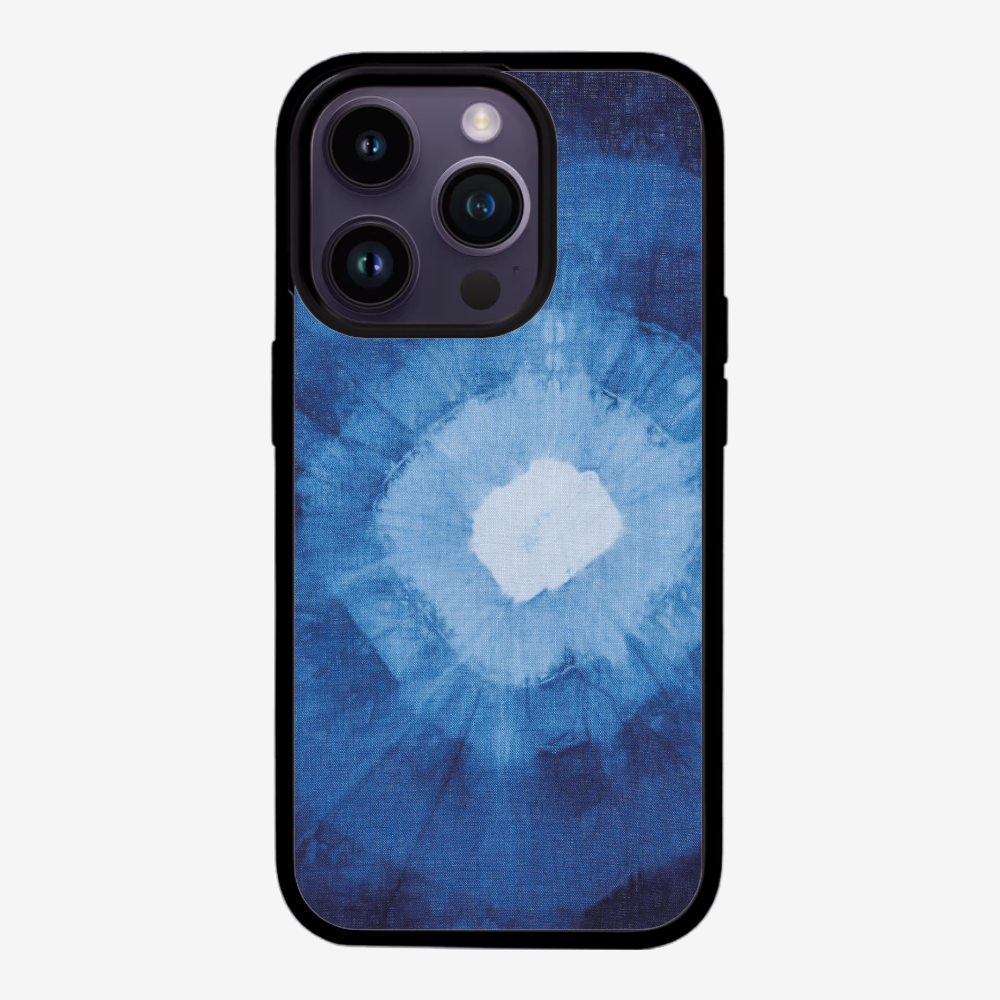 Blue Splash Ink Phone Case