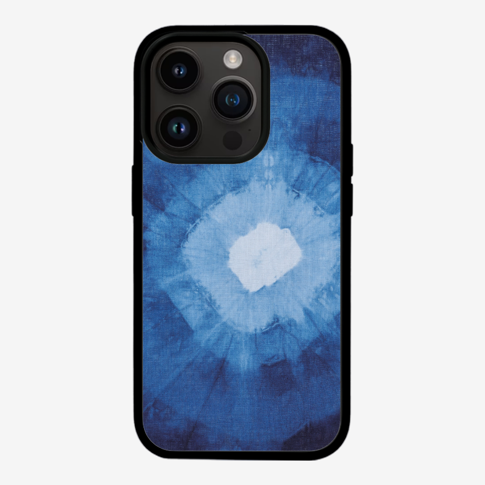 Blue Splash Ink Phone Case