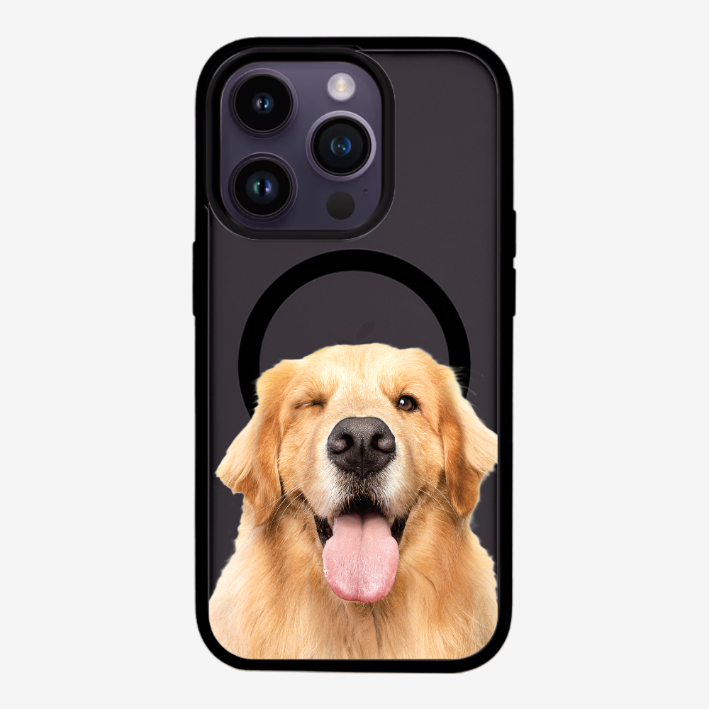 Golden Retriever (Transparent) Phone Case