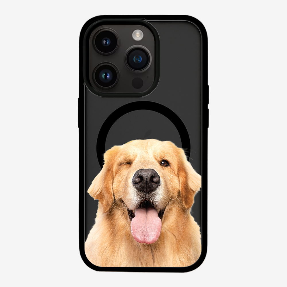 Golden Retriever (Transparent) Phone Case