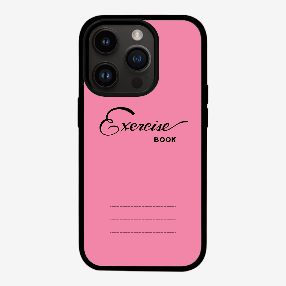 Pink Exercise Book Phone Case