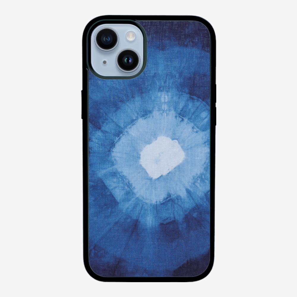 Blue Splash Ink Phone Case