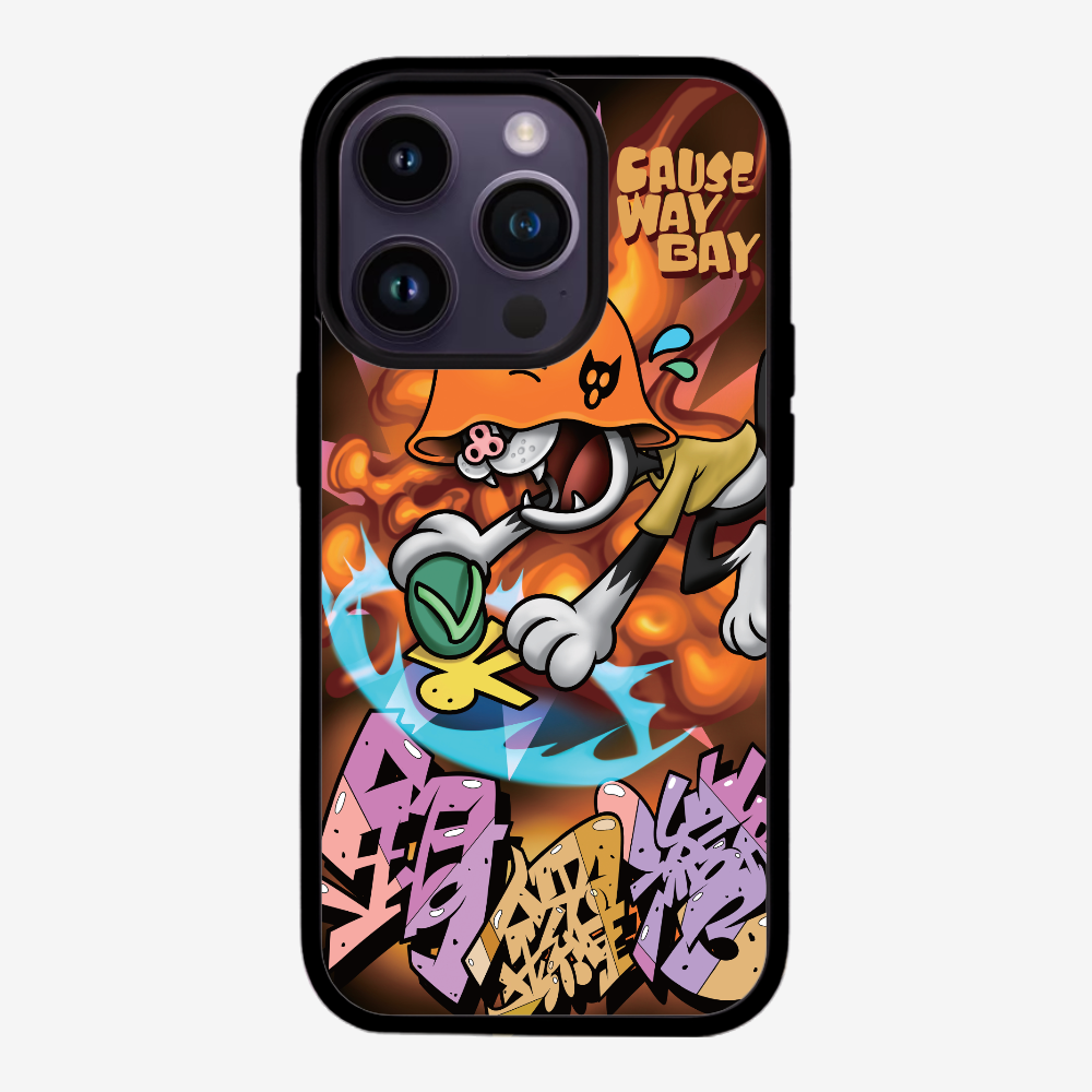 Villain Hitting at Causeway Bay Phone Case