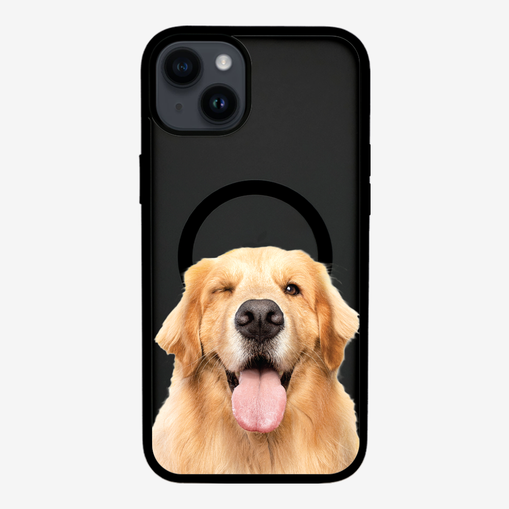 Golden Retriever (Transparent) Phone Case