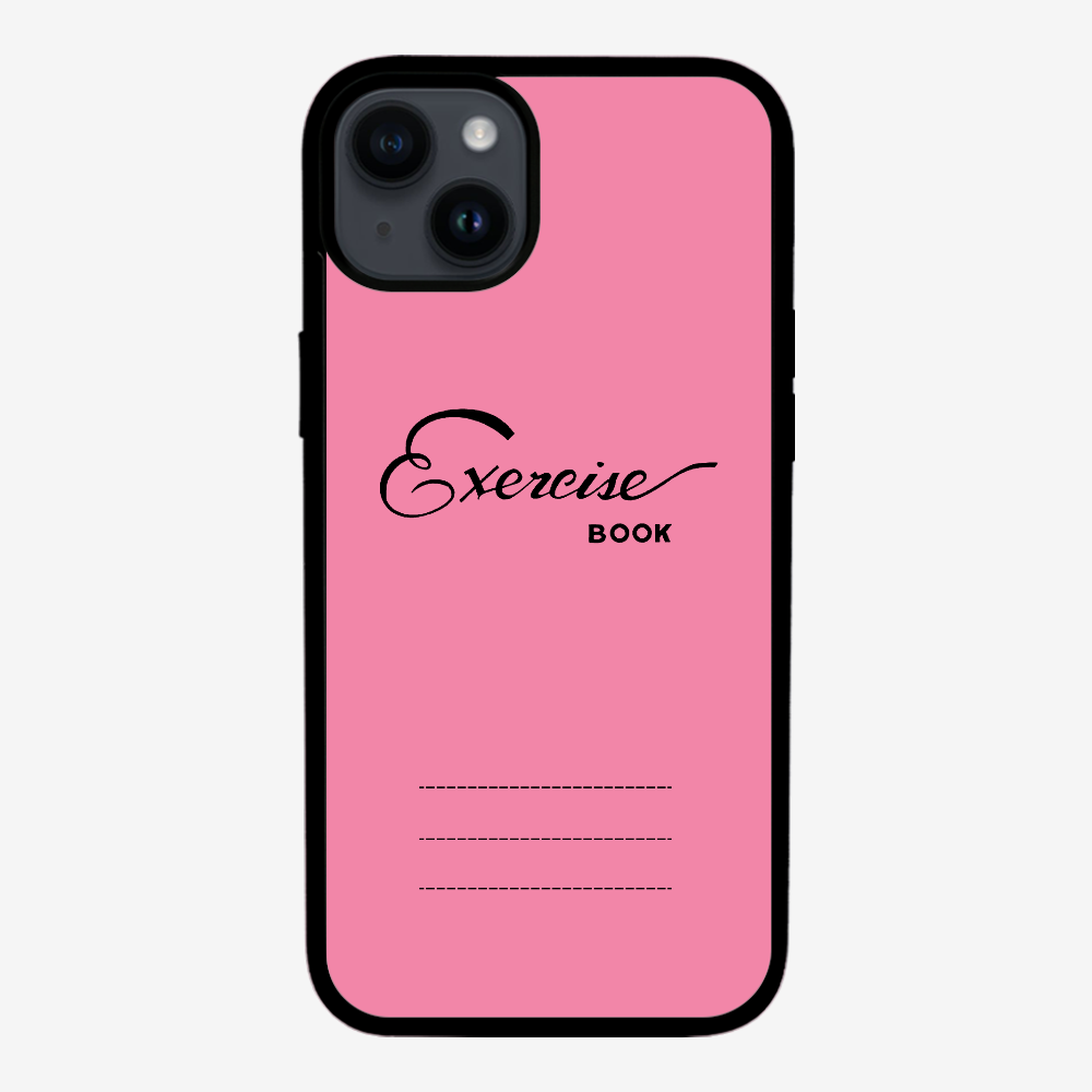 Pink Exercise Book Phone Case