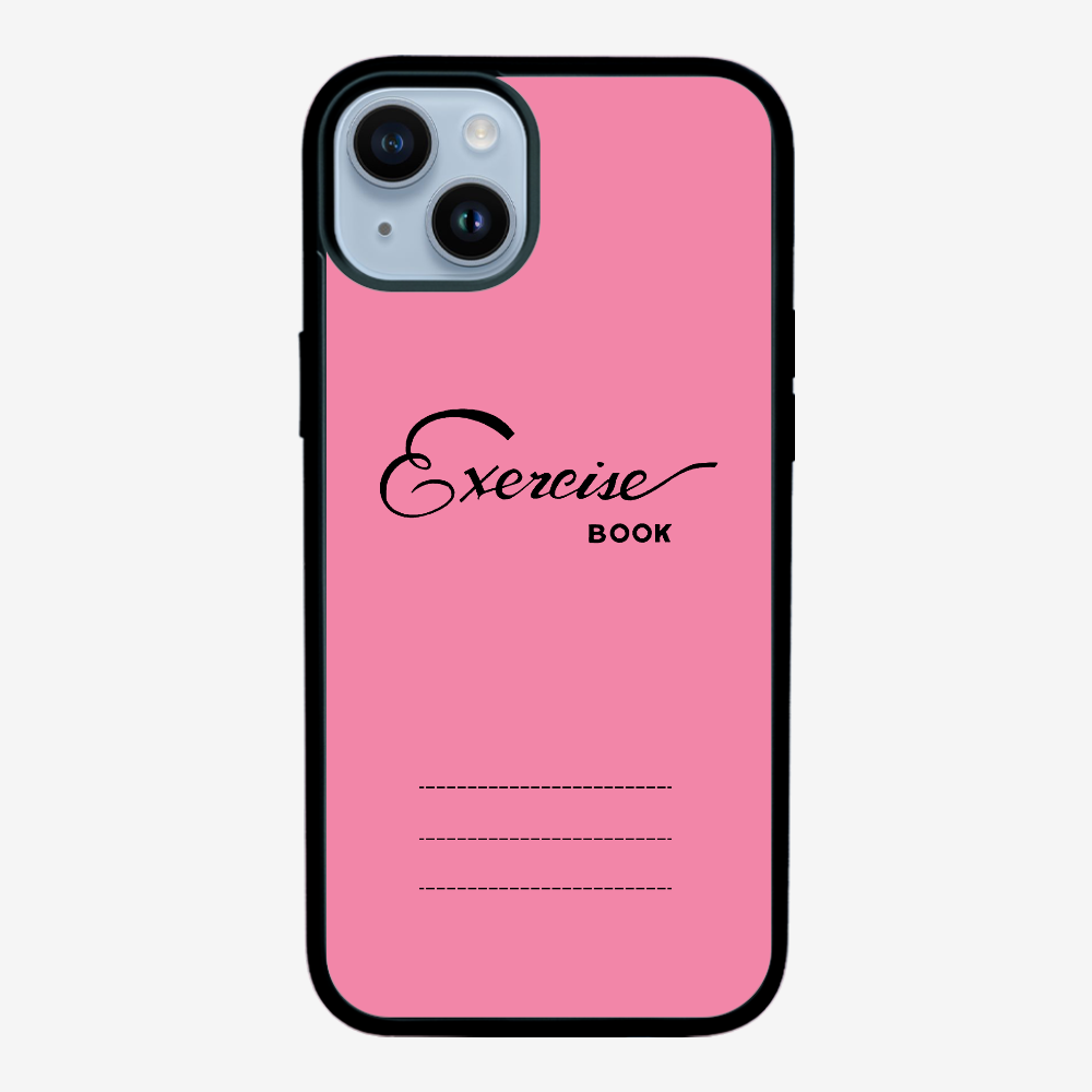 Pink Exercise Book Phone Case