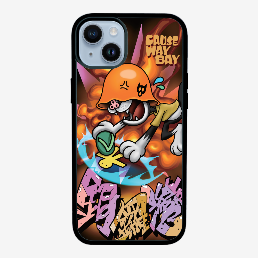 Villain Hitting at Causeway Bay Phone Case