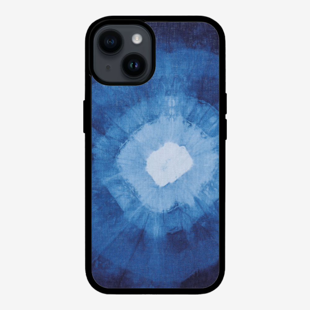 Blue Splash Ink Phone Case